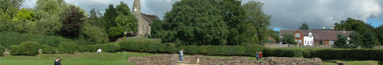 Roman baths, Wall, Staffordshire